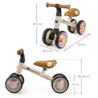 Kinderkraft, Cutie Flash, bicicleta fara pedale, beige