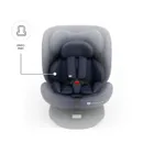 Kinderkraft, I-Grow 2 Plus, scaun auto, i-Size, bleumarin, 40-150 cm