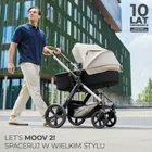 Kinderkraft, Moov 2 Air, carucior multifunctional, 3w1, Light Grey
