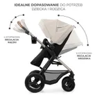 Kinderkraft, Moov 2, Air Wheels, carucior multifunctional 4in1, Moonlight Grey