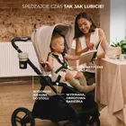 Kinderkraft, Nea 2, carucior multifunctional 2w1, Soft Beige