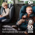 Kinderkraft, Oneto 3, I-size, scaun auto, Graphite Black, 76-150 cm