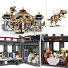 LEGO Jurassic World, Centru pentru turisti: T. rex si raptor la atac, 76961