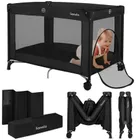 Lionelo, Amelie, patut de voiaj compact, Black Carbon