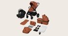 Lionelo, Layla, carucior multifunctional, 3in1, Brown Rust