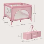 Lionelo, Mille Plus, parcul de joaca pentru copii, Pink