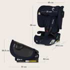 Lionelo, Nelly, scaun auto, i-Size, Blue Navy, 76-150 cm