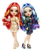 Rainbow High, Twins, Laurel & Holly De’Vious, papusi fashion, 2 buc.