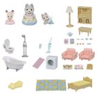 Sylvanian Families, Casa mare rustica cu camera la mansarda, set cu figurine, 5727