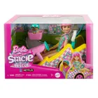 Barbie, Casa in Malibu + Kartul Stacie gratuit, set promotional cu papusa