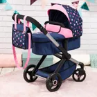 Bayer Design, Xeo, carucior multifunctional pentru papusi, bleumarin-roz