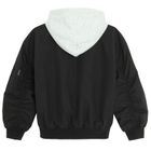 Geaca de tranzitie bomber cu gluga detasabila unisex NOWEAR