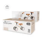 Kinderkraft, Cutie Flash, bicicleta fara pedale, beige
