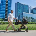 Kinderkraft, Esme Pro, carucior multifunctional 3in1, Moonlight Grey