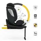 Kinderkraft, I-360 2 Plus, scaun auto, i-Size, negru, 40-150 cm