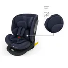 Kinderkraft, I-Grow 2 Plus, scaun auto, i-Size, bleumarin, 40-150 cm
