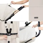 Kinderkraft, Nea 2, carucior multifunctional 2w1, Soft Beige