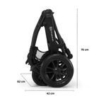 Kinderkraft, Xmoov, carucior multifunctional Travel System 3in1, denim