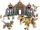 LEGO Jurassic World, Centru pentru turisti: T. rex si raptor la atac, 76961