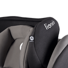 Lionelo, Bastiaan, scaun auto cu baza rotativa, Grey