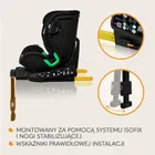 Lionelo, Harmony i-Size, scaun auto, Concrete Bamboo