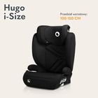 Lionelo, Hugo, I-size, scaun auto, 100-150 cm, Black Carbon