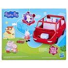 Peppa Pig, Peppa's Big Family Car, set de joaca cu figurine