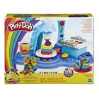 Play-Doh, Rainbow Cake Party, 7 cutie si accesorii, set creativ