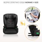 Caretero, Nimbus I-size, scaun auto, inaltator auto, verde inchis, 15-36 kg