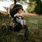 Kinderkraft, Helsi 2, carucior sport, Deep Black