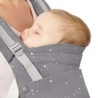 Kinderkraft, Huggy, marsupiu ergonomic, gri