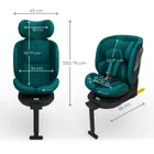 Kinderkraft, I-360 2 Plus, scaun auto, i-Size, verde, 40-150 cm