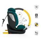 Kinderkraft, I-Grow 2 Plus, scaun auto, i-Size, verde, 40-150 cm