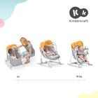 Kinderkraft, Nola, sezlong-balansoar 5in1, roz