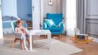 Kinderkraft, Tixi, scaun de masa 2in1, roz