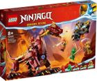 LEGO NINJAGO, Dragonul de lava transformator cu val de caldura, 71793