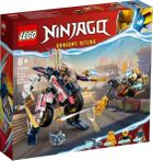 LEGO NINJAGO, Motocicleta de viteza robot transformator a Sorei, 71792