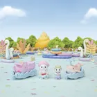 Sylvanian Families, Amusement Park Ride Set - Ride the Waves, set de joaca cu figurine, 5820