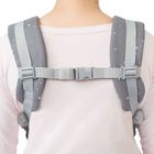 Kinderkraft, Huggy, marsupiu ergonomic, gri