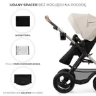 Kinderkraft, Moov 2, Air Wheels, carucior multifunctional 4in1, Moonlight Grey