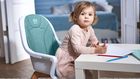 Kinderkraft, Tixi, scaun de masa 2in1, roz