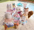 Sylvanian Families, Familia vidrelor de mare, set de figurine, 5803