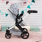 Bayer Design, Xeo, carucior multifunctional pentru papusi, gri