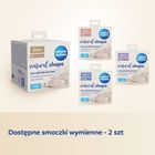 Canpol babies, Natural Shape, biberon cu tetina doua zone, 260 ml