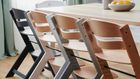 Kinderkraft, Enock, scaun pentru hranire copii 3in1, negru