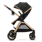 Kinderkraft, Esme, carucior multifunctional 3in1, Pure Black