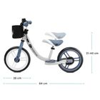 Kinderkraft, Space, bicicleta fara pedale, albastru