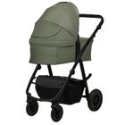 Lionelo, Amber Plus, carucior multifunctional 3in1, Green Forest
