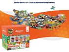 Marioinex, Mini Waffle, City, Strada, set de constructie, 280 piese