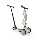 Scoot & Ride, Highwaykick 1 Push and Go, trotineta cu scaun si maner 3 in 1, Ash